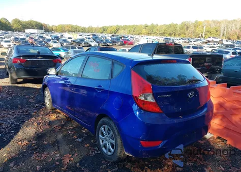 2012 Hyundai Accent Gs из США, поврежденный, VIN KMHCT5AE2CU048331